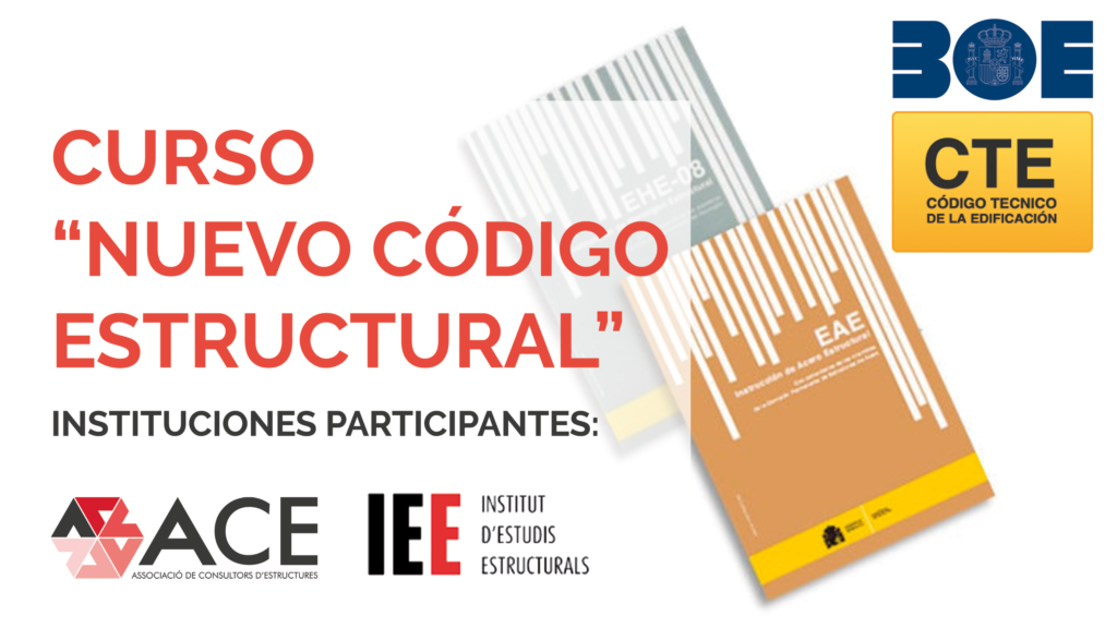 Imagen del nuevo curso sobre el nuevo código estructural