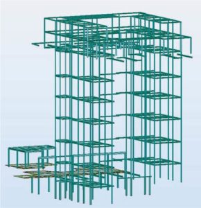 ACE. Figura 16. Modelo de análisis estructural.