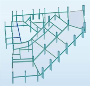 ACE. Figura 18. Modelo de análisis estructural.