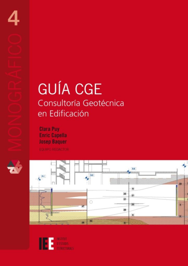 Guia CGE. Consultoría Geotécnica en Edificación.